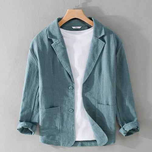 Linen Blazer Men's