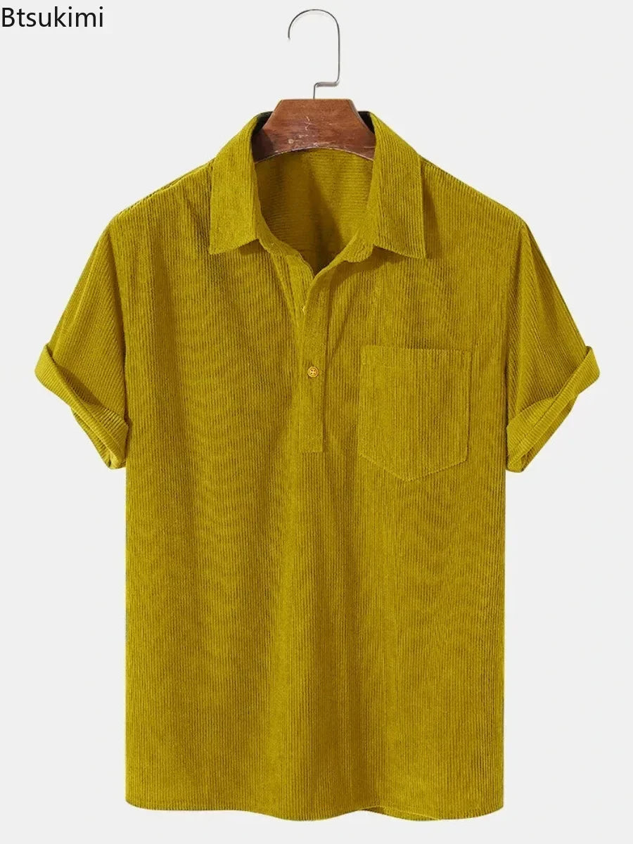 Corduroy Men's Shirt