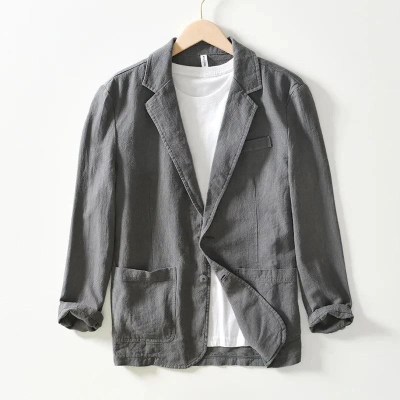 Men's Cotton Linen Shirt