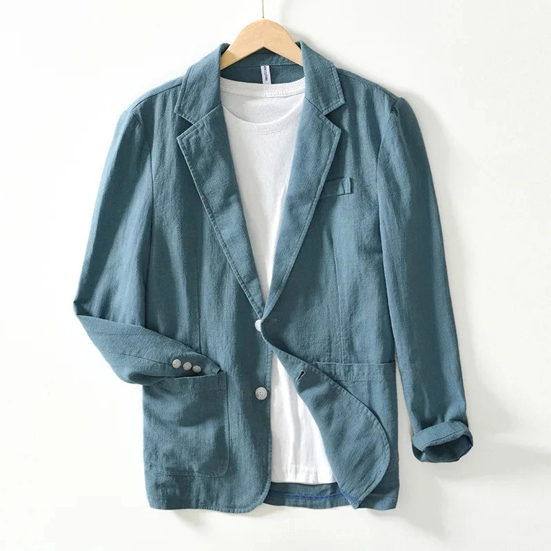 Men's Cotton Linen Shirt