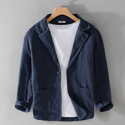 Linen Blazer Men's