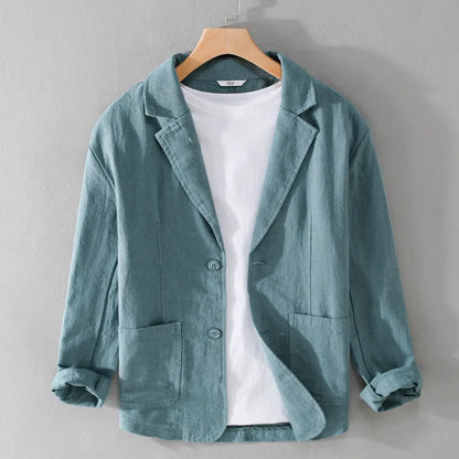 Linen Blazer Men's