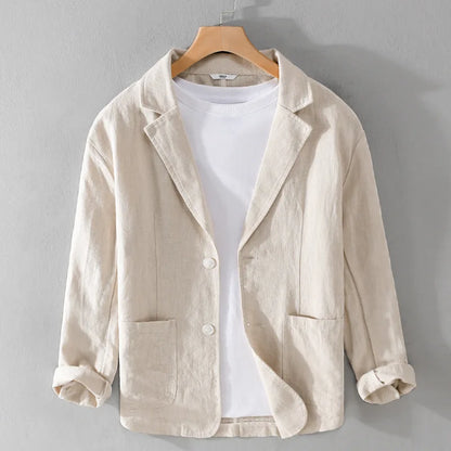 Linen Blazer Men's