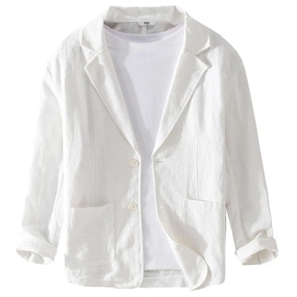 Linen Blazer Men's