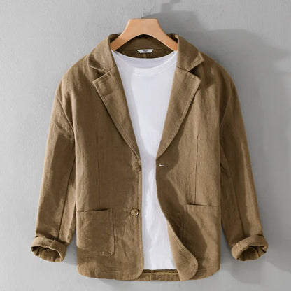 Linen Blazer Men's