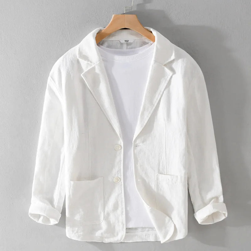 Linen Blazer Men's