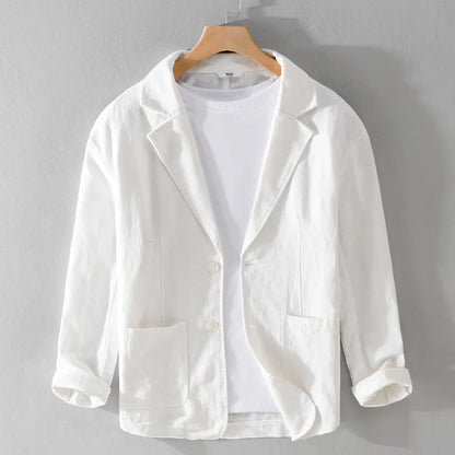 Linen Blazer Men's