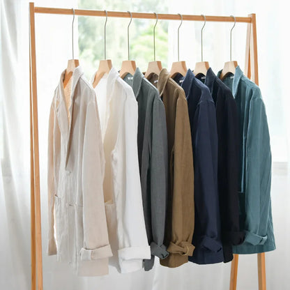 Linen Blazer Men's