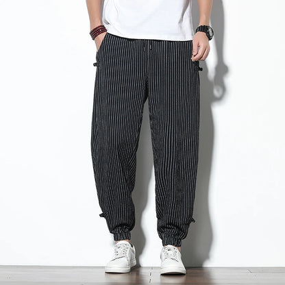 Striped harem Pants