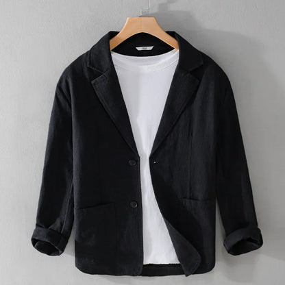 Linen Blazer Men's